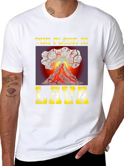 The Floor is Lava Graphic Tee