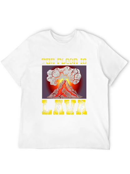 The Floor is Lava Graphic Tee