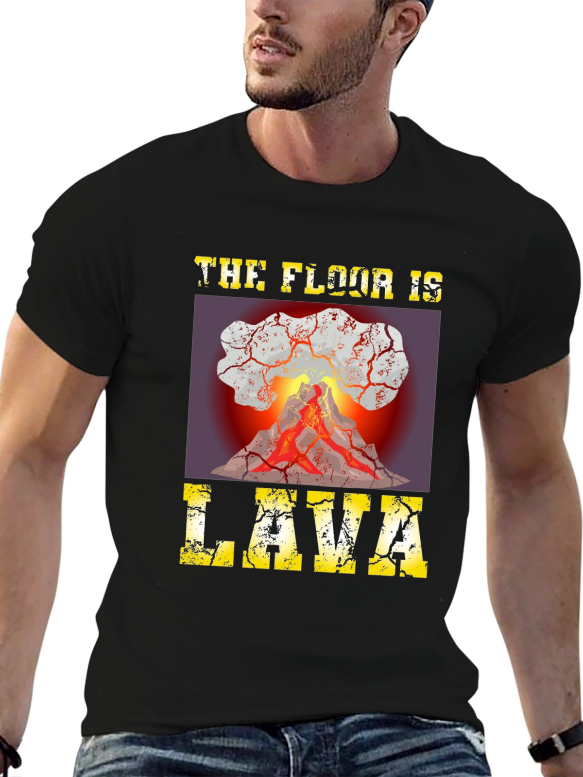 The Floor is Lava Graphic Tee