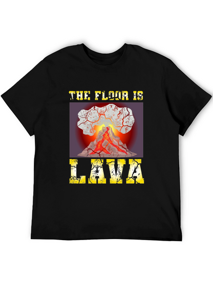 The Floor is Lava Graphic Tee
