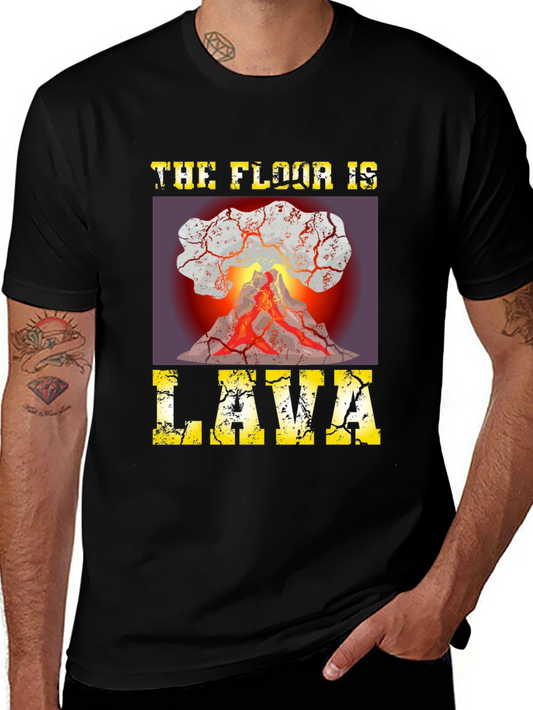 The Floor is Lava Graphic Tee