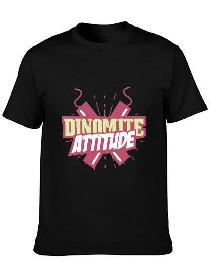 Dinomite Attitude Graphic Tee - Black