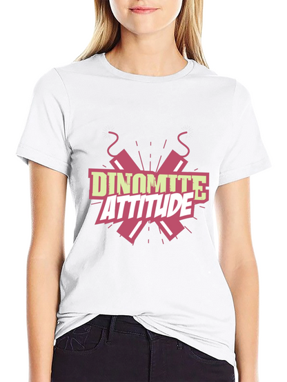 Dinomite Attitude Graphic Tee - Black