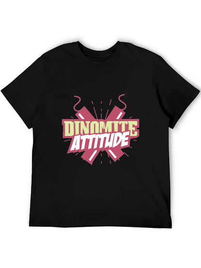 Dinomite Attitude Graphic Tee - Black