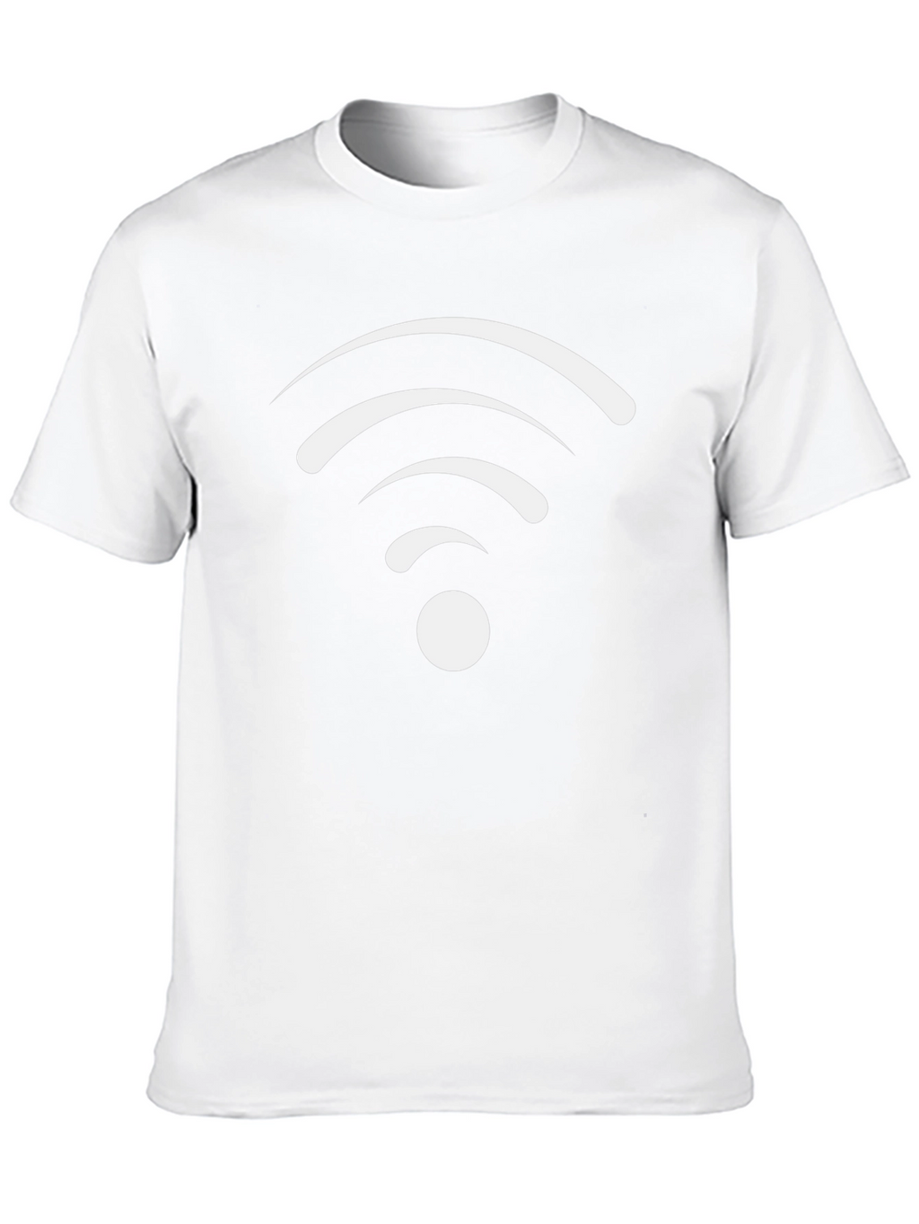 Wireless Signal Graphic T-Shirt