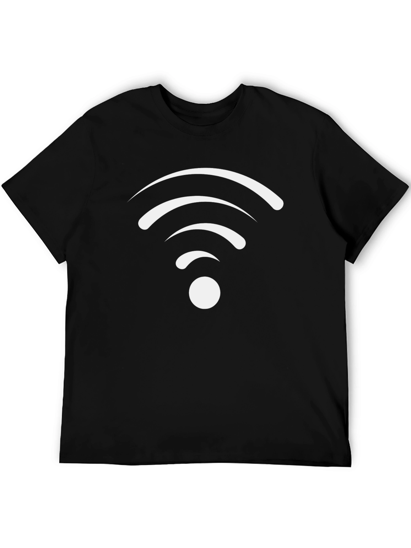 Wireless Signal Graphic T-Shirt