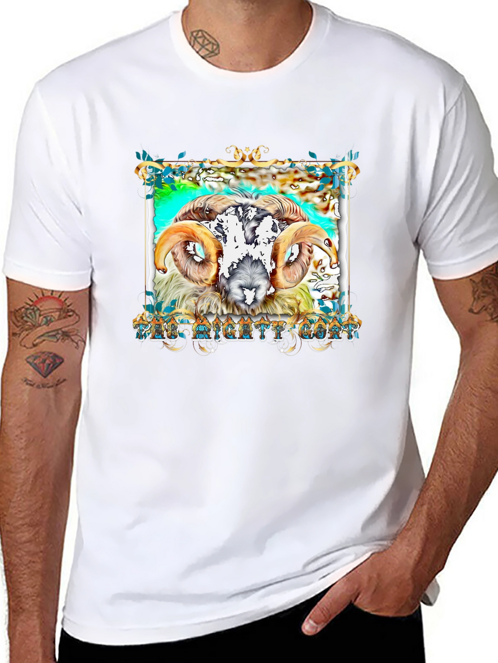 The Mighty Goat Graphic T-Shirt