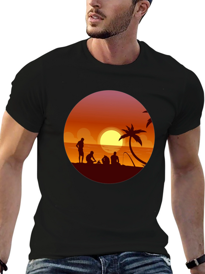 Sunset Beach Graphic Tee