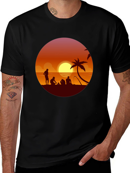 Sunset Beach Graphic Tee