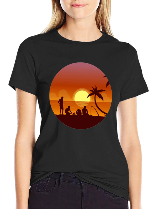 Sunset Beach Graphic Tee