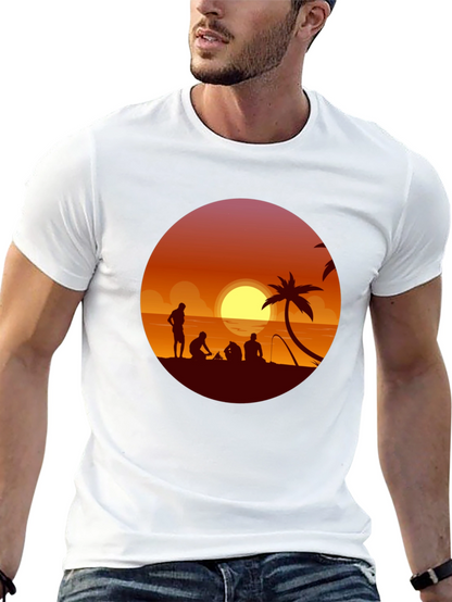 Sunset Beach Graphic Tee