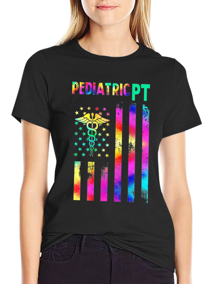 Pediatric PT Rainbow T-Shirt - Physical Therapy
