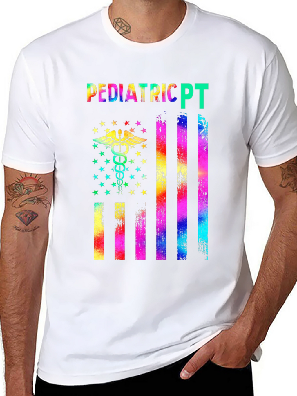 Pediatric PT Rainbow T-Shirt - Physical Therapy