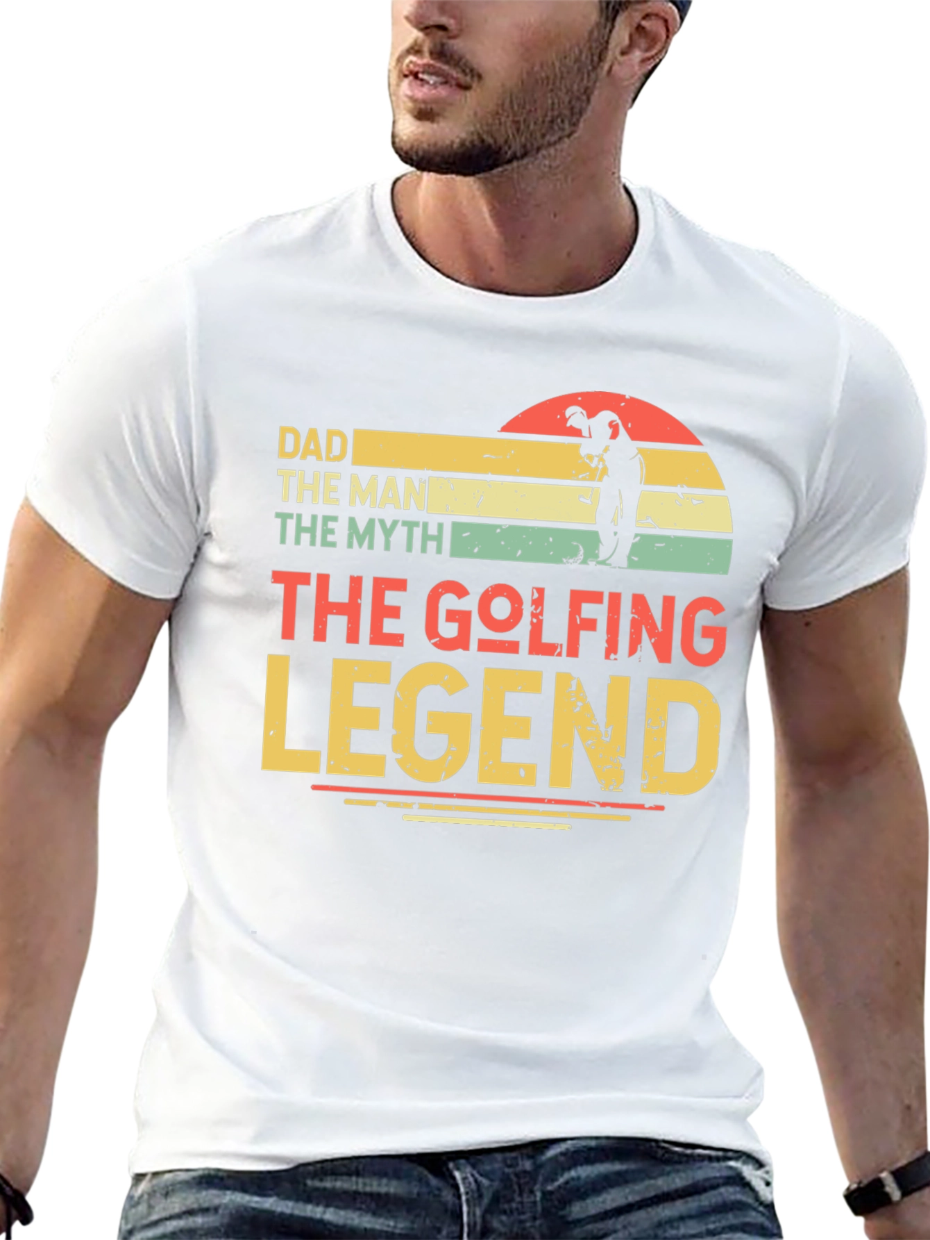 Dad Golfing Legend T-Shirt - Perfect Gift