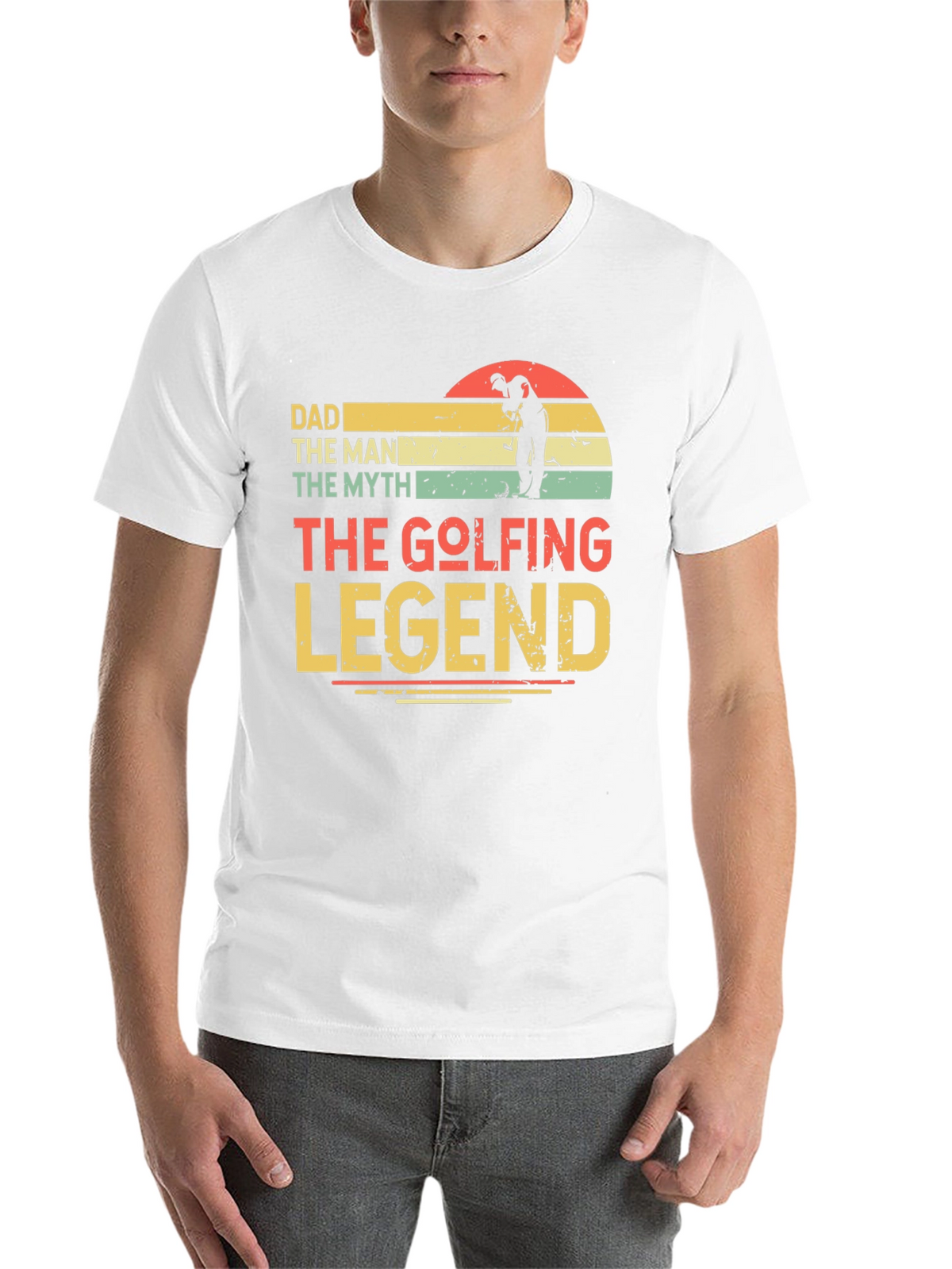 Dad Golfing Legend T-Shirt - Perfect Gift