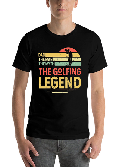 Dad Golfing Legend T-Shirt - Perfect Gift