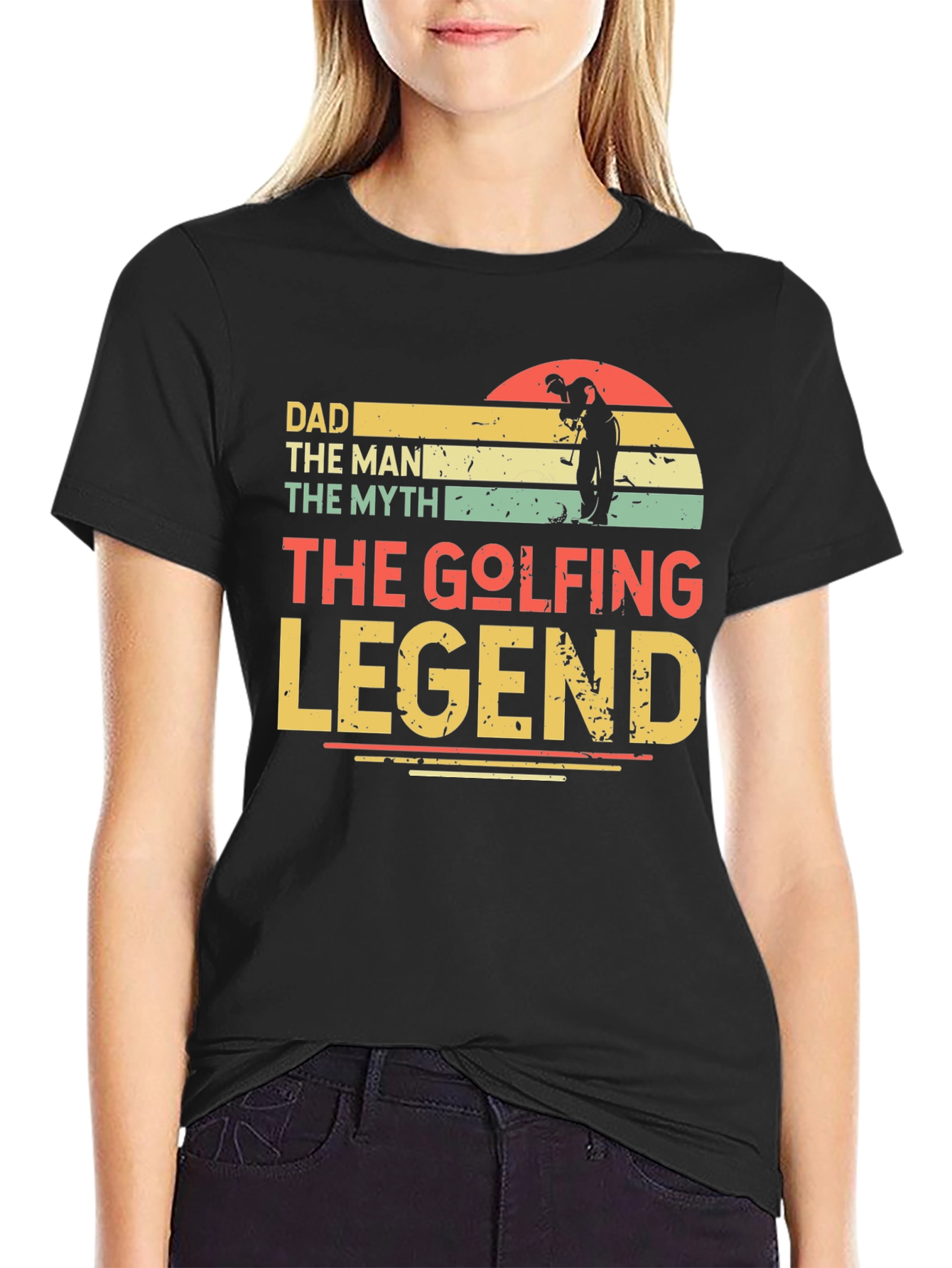Dad Golfing Legend T-Shirt - Perfect Gift