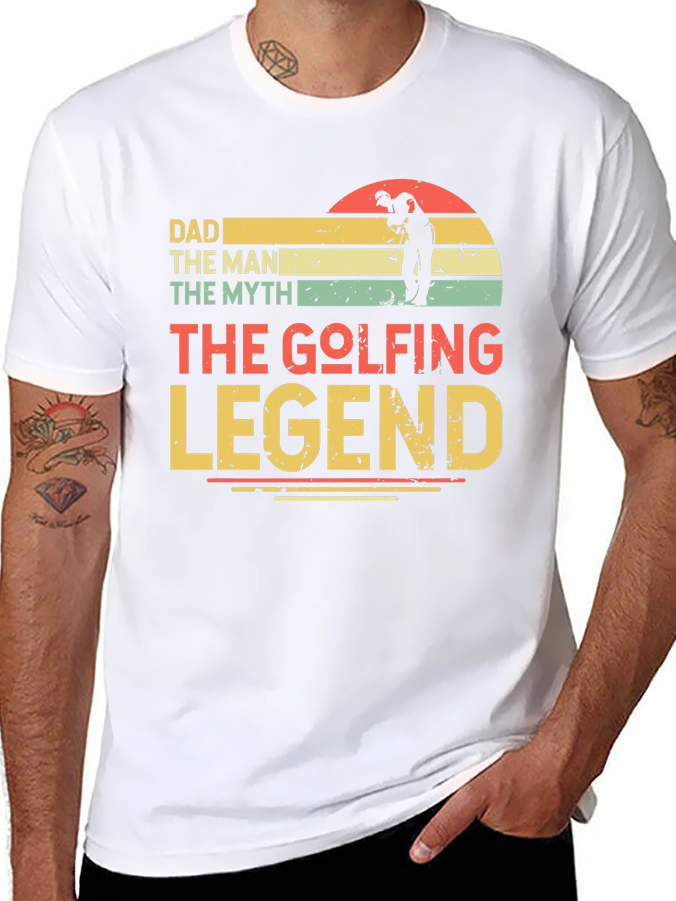 Dad Golfing Legend T-Shirt - Perfect Gift