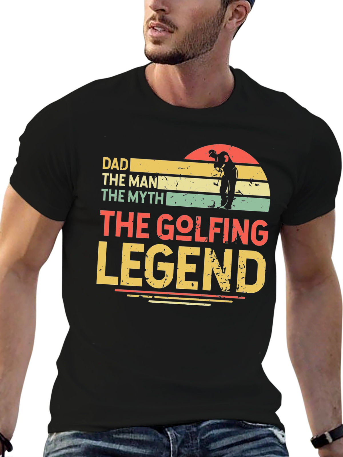 Dad Golfing Legend T-Shirt - Perfect Gift