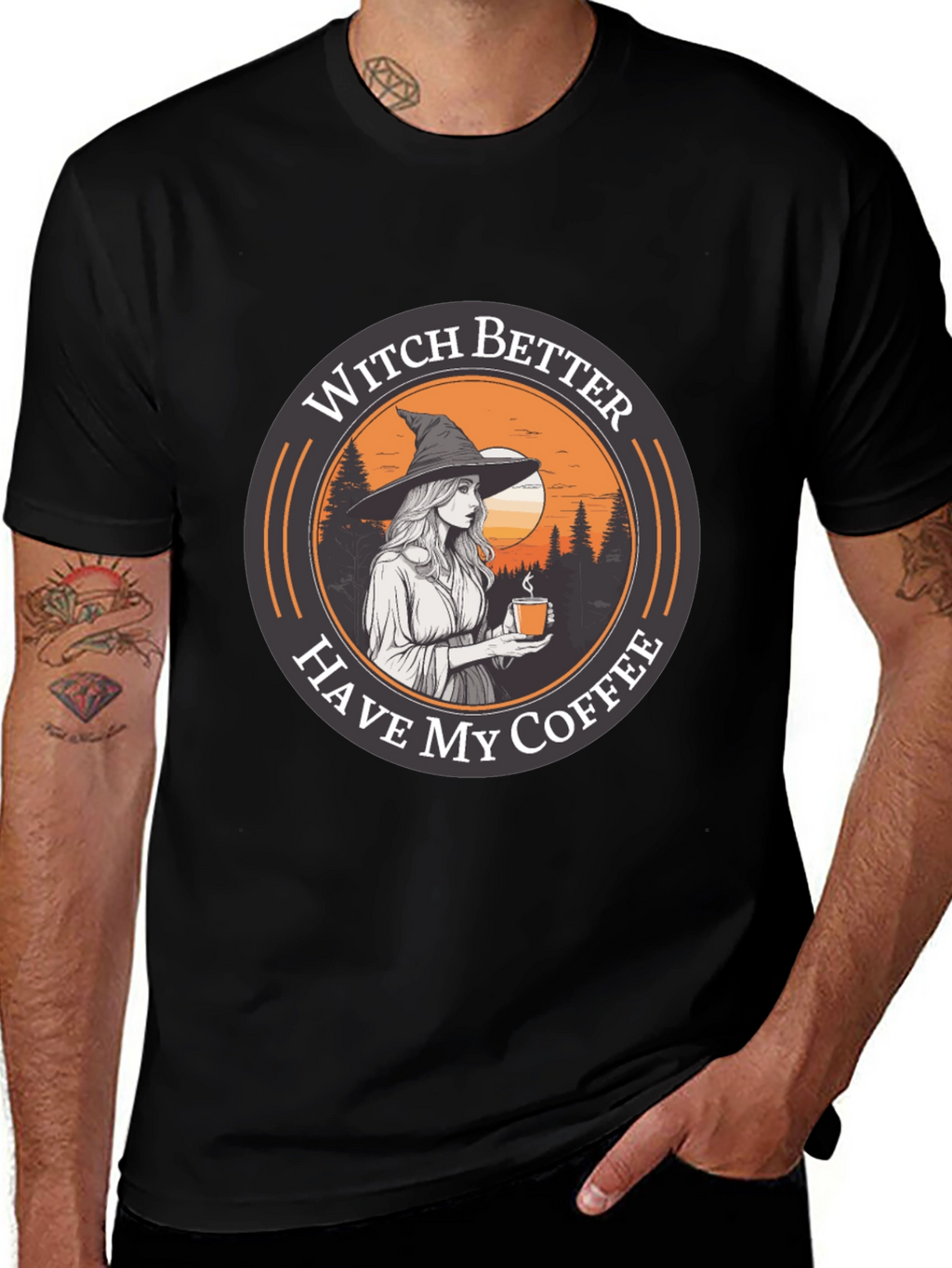 Witch Better Have My Coffee Black T-Shirt