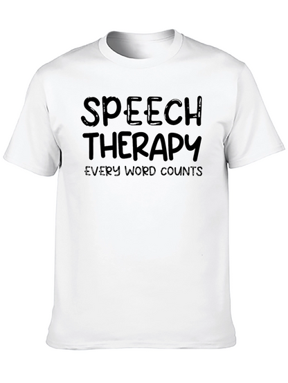 Speech Therapy T-Shirt - Every Word Counts