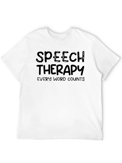 Speech Therapy T-Shirt - Every Word Counts