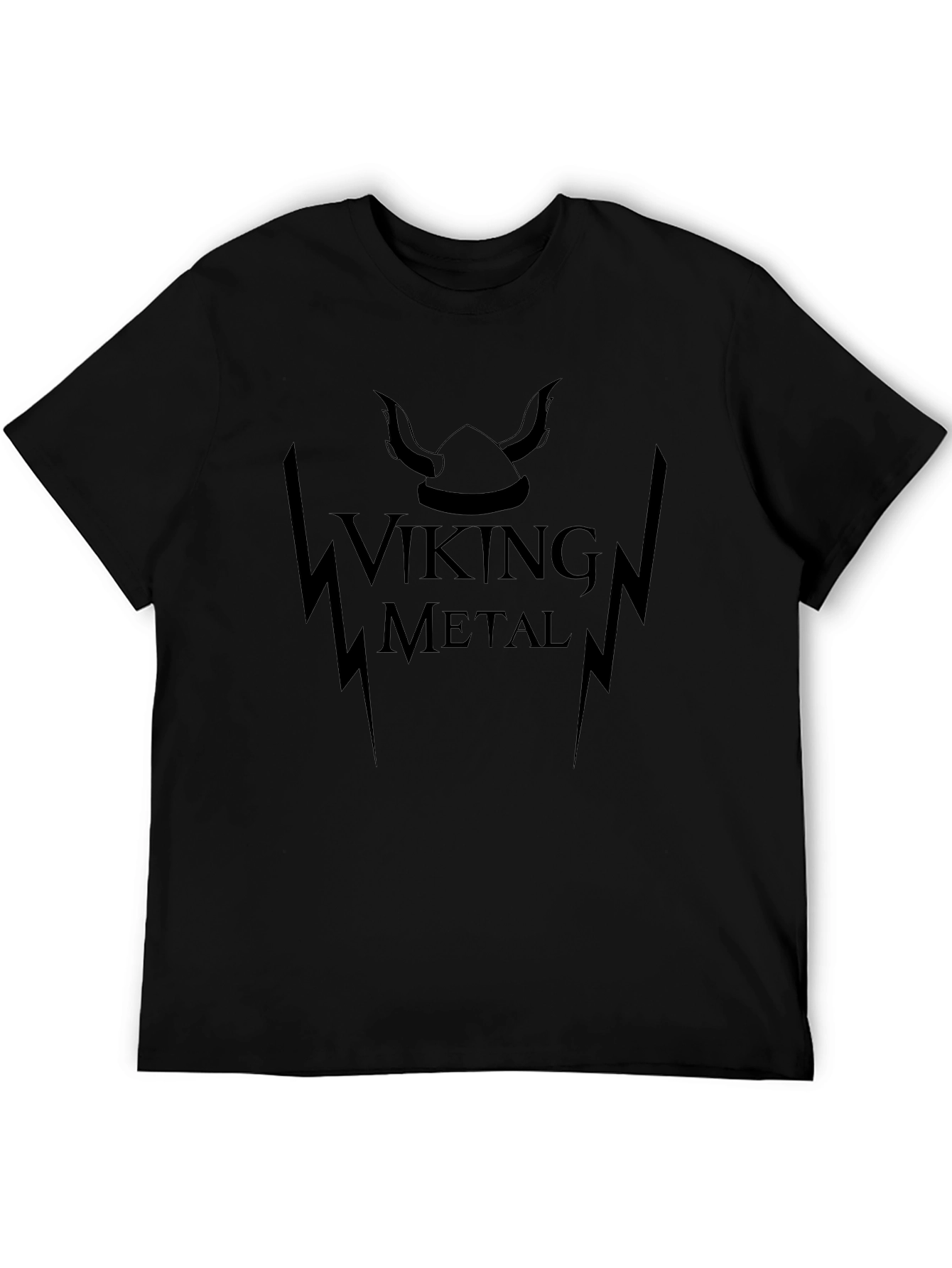 Viking Metal T-Shirt - Black Graphic Tee
