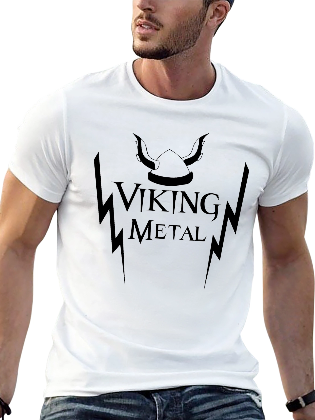 Viking Metal T-Shirt - Black Graphic Tee
