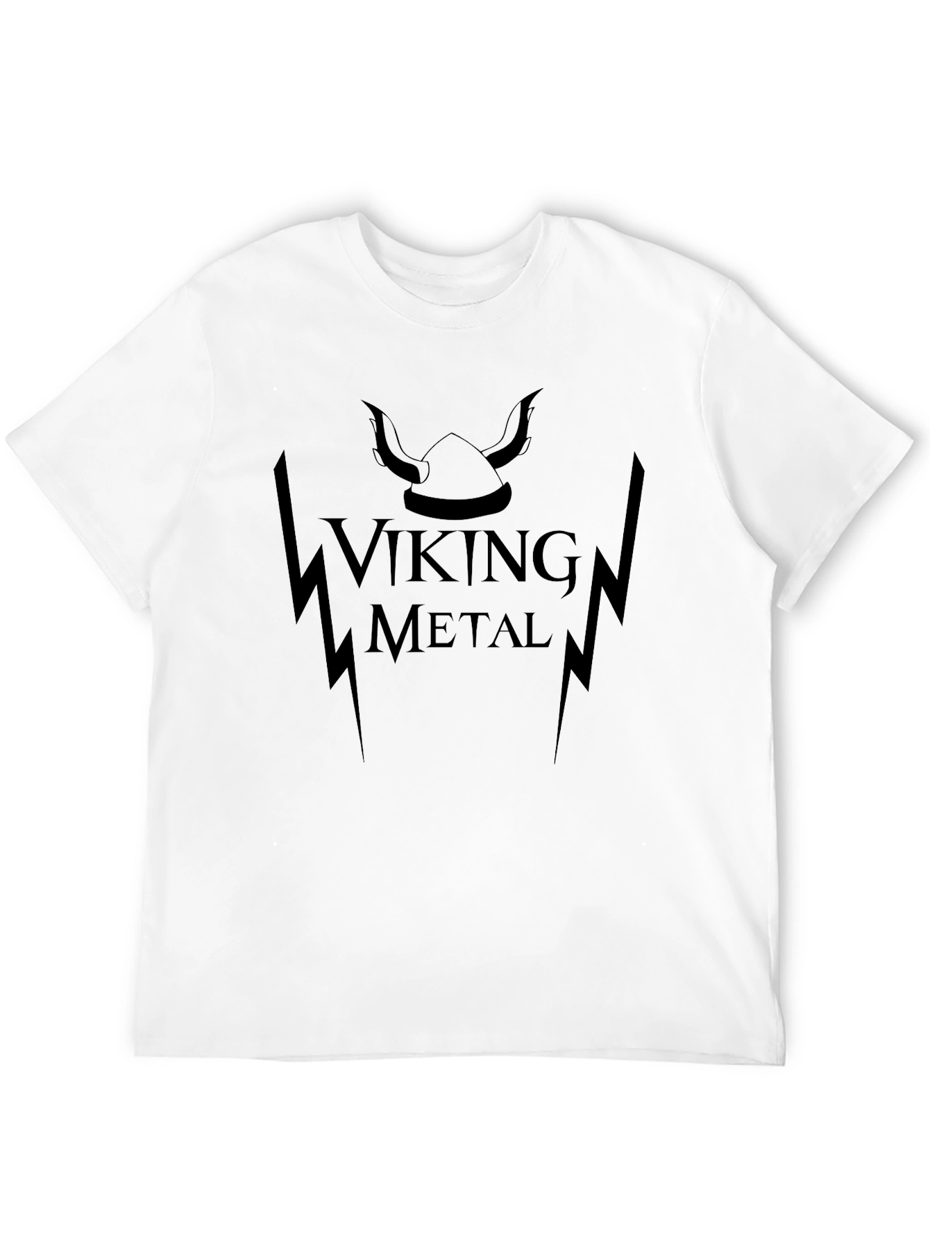 Viking Metal T-Shirt - Black Graphic Tee