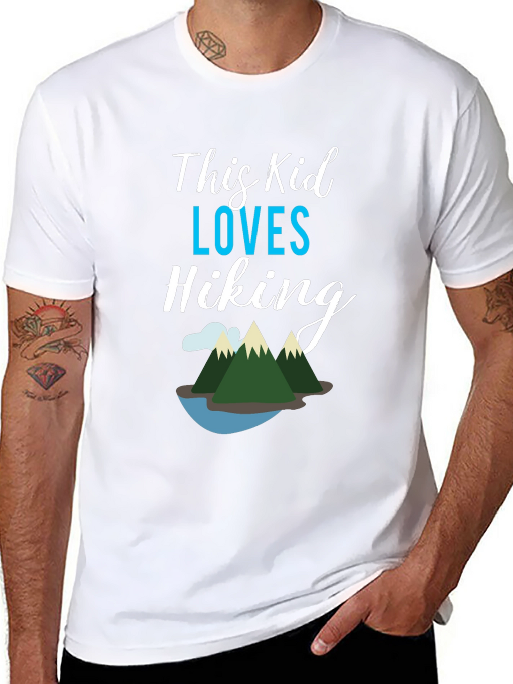 Hiking Lover Tee - This Kid Loves Hiking Shirt