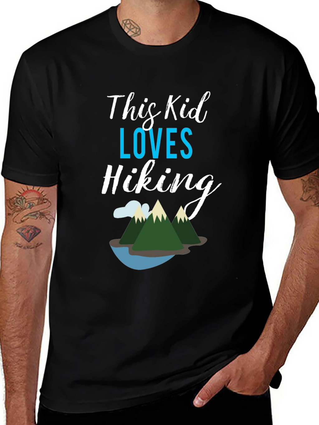 Hiking Lover Tee - This Kid Loves Hiking Shirt