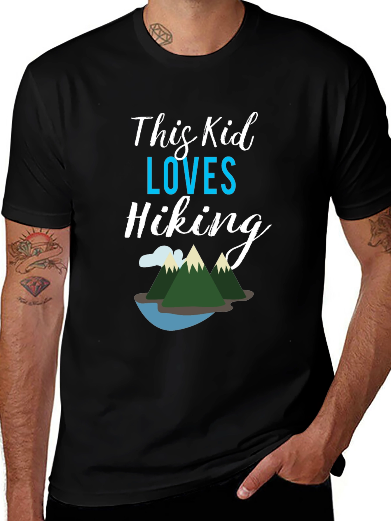 Hiking Lover Tee - This Kid Loves Hiking Shirt