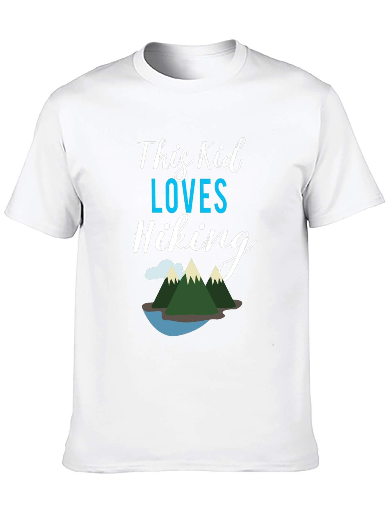 Hiking Lover Tee - This Kid Loves Hiking Shirt