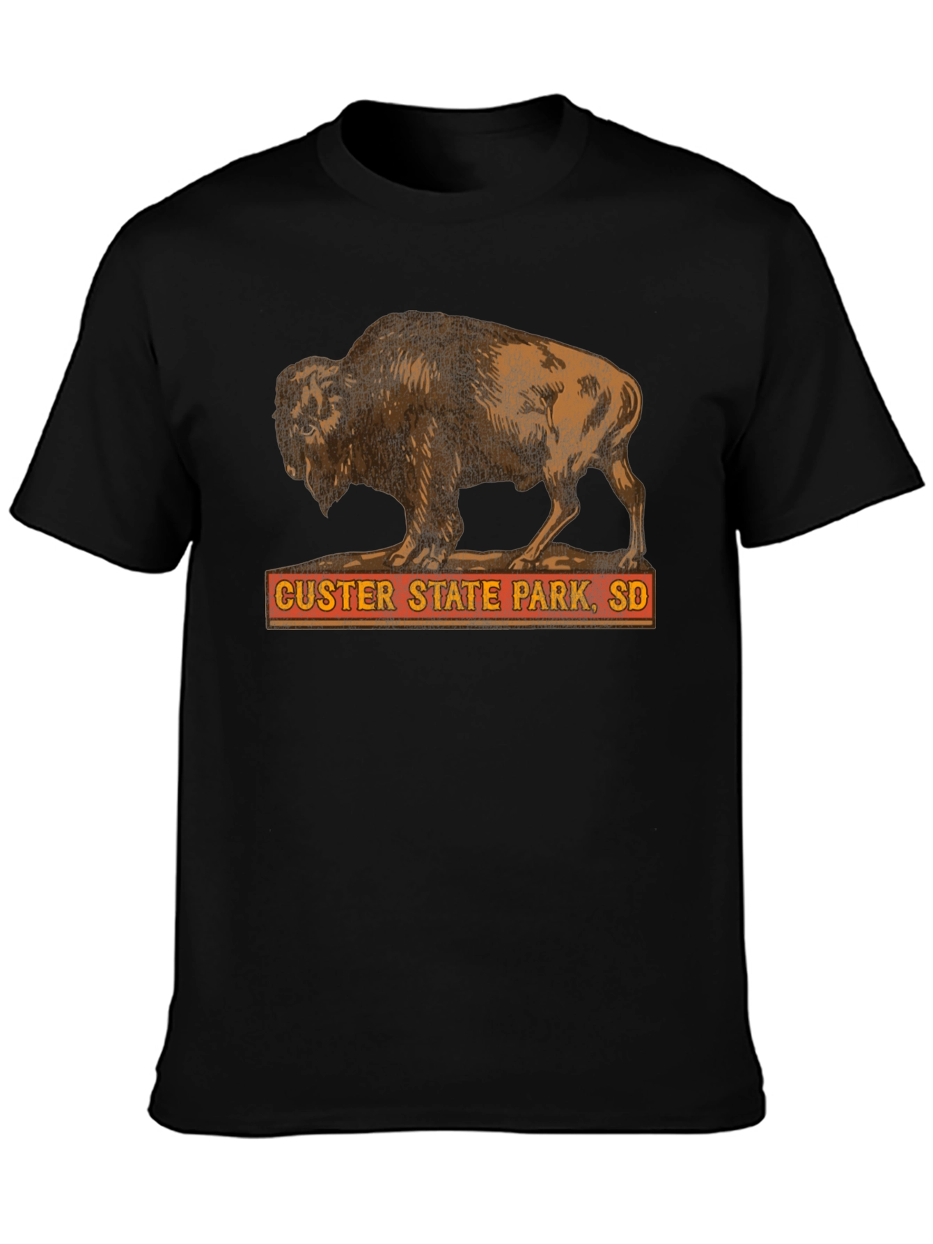 Custer State Park Buffalo Graphic Tee