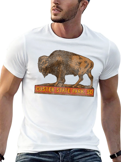 Custer State Park Buffalo Graphic Tee
