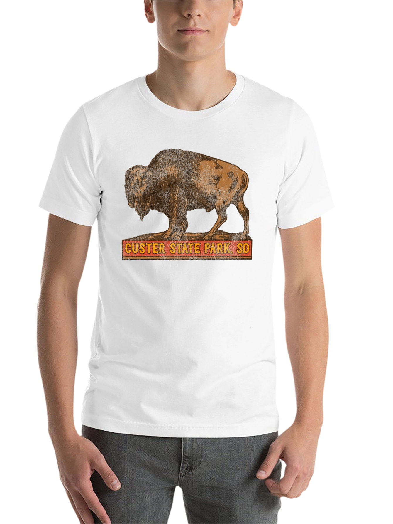 Custer State Park Buffalo Graphic Tee