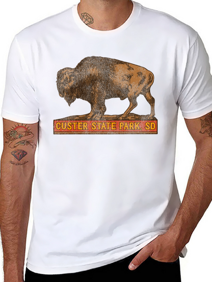 Custer State Park Buffalo Graphic Tee