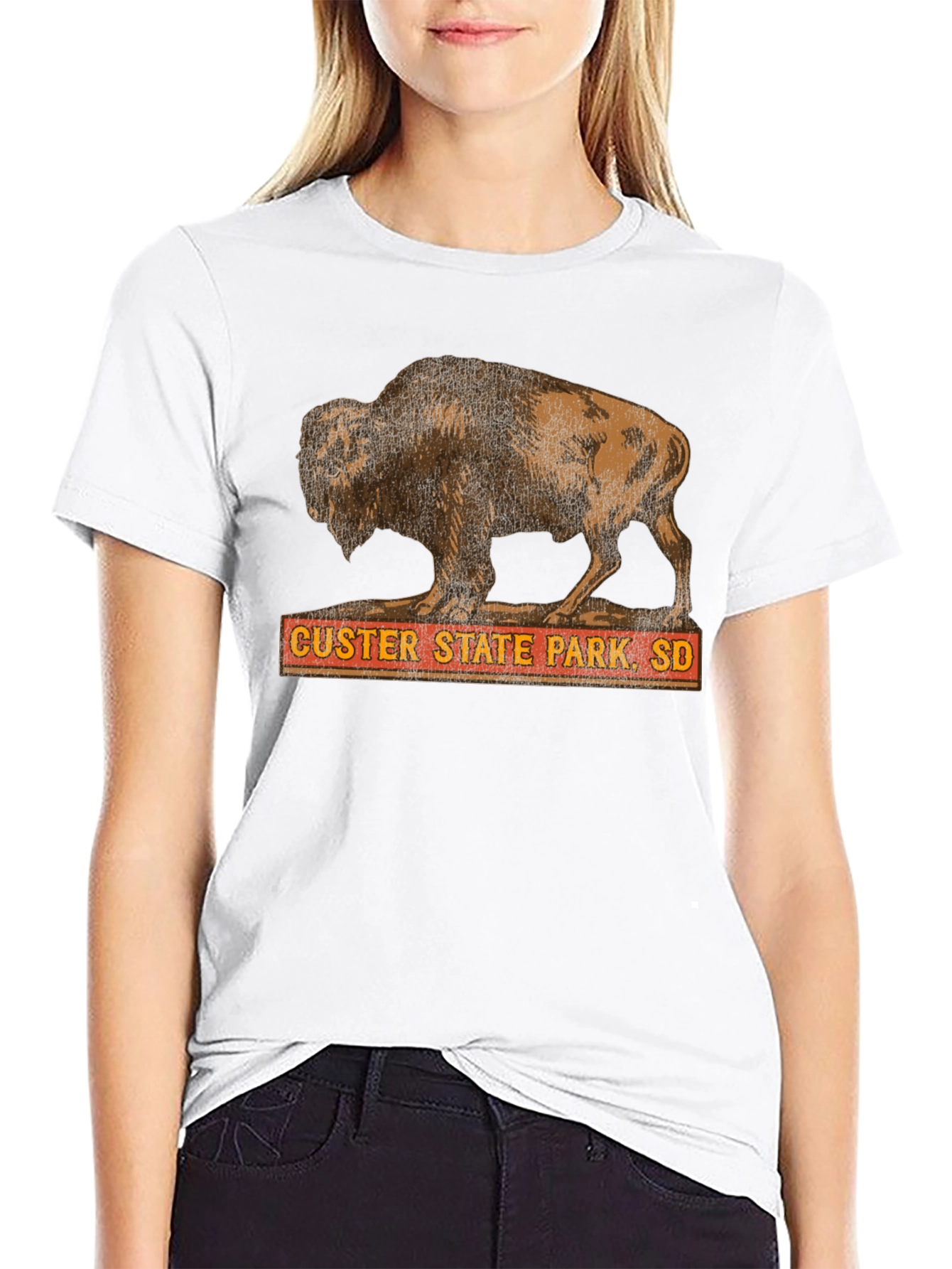 Custer State Park Buffalo Graphic Tee