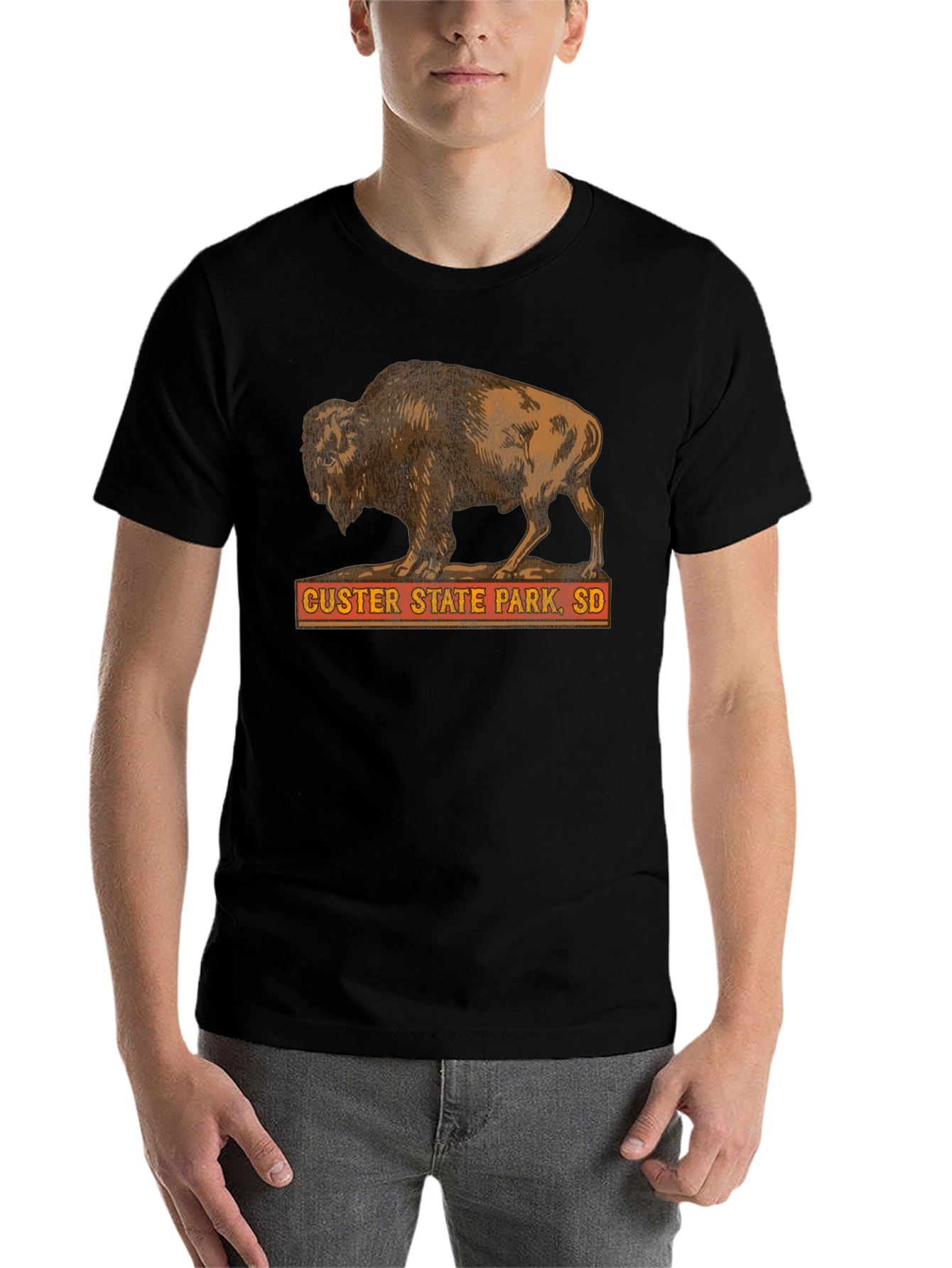 Custer State Park Buffalo Graphic Tee
