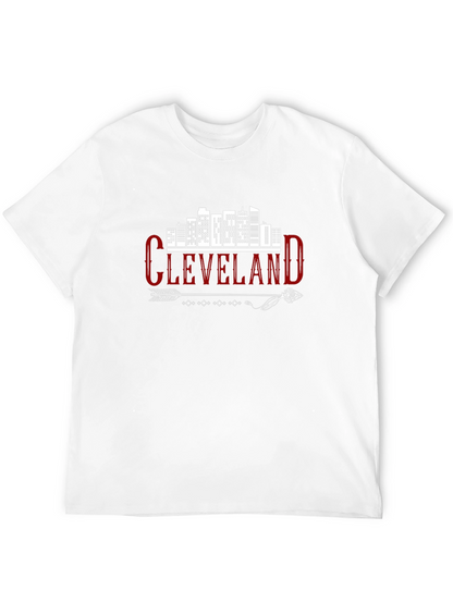 Cleveland Skyline Arrow Graphic Tee - Urban Style Shirt