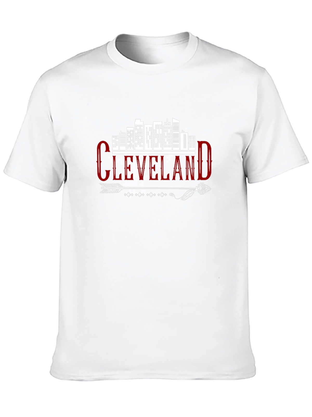 Cleveland Skyline Arrow Graphic Tee - Urban Style Shirt
