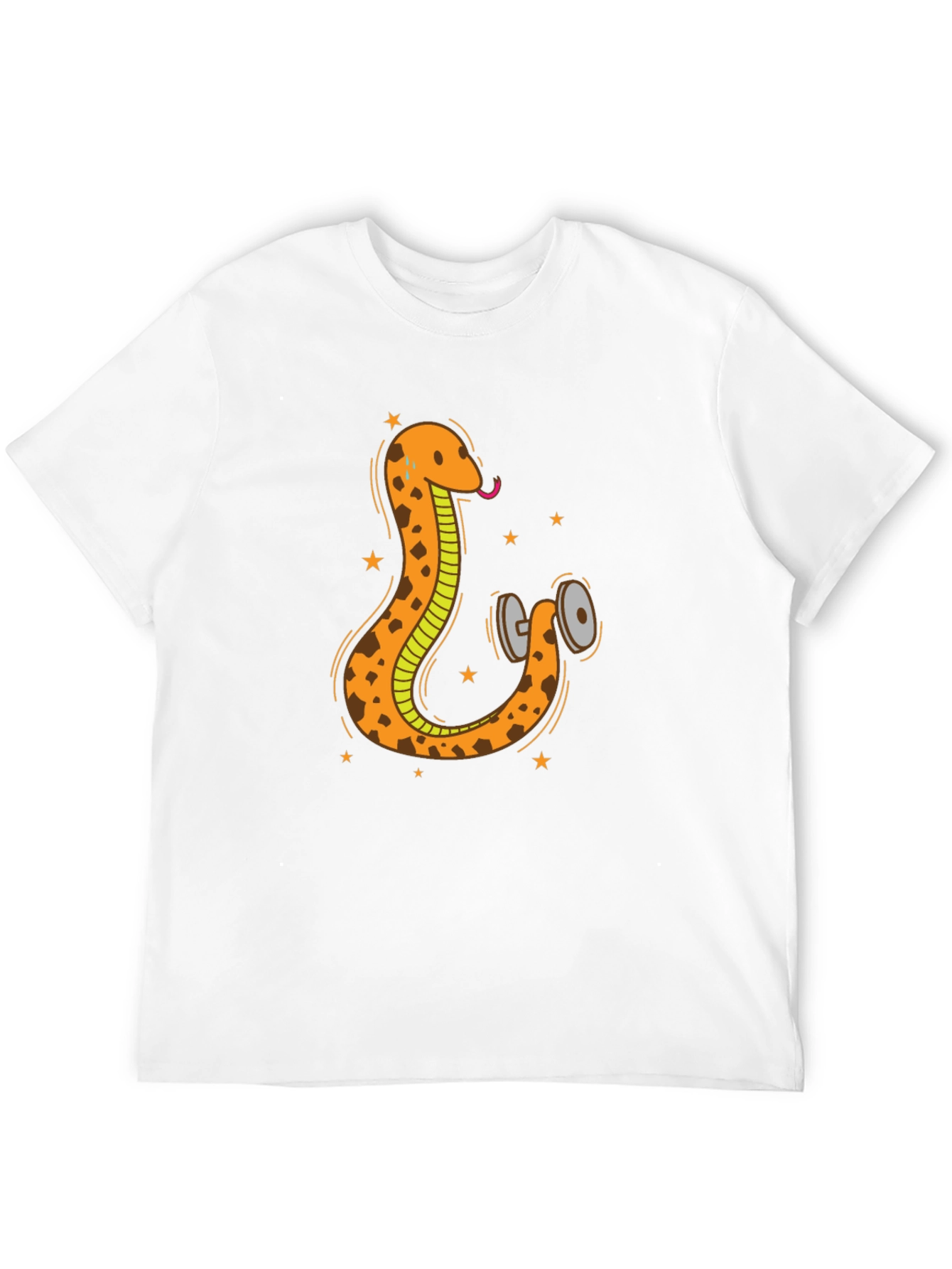 Snake Gym T-Shirt - Funny Workout Apparel