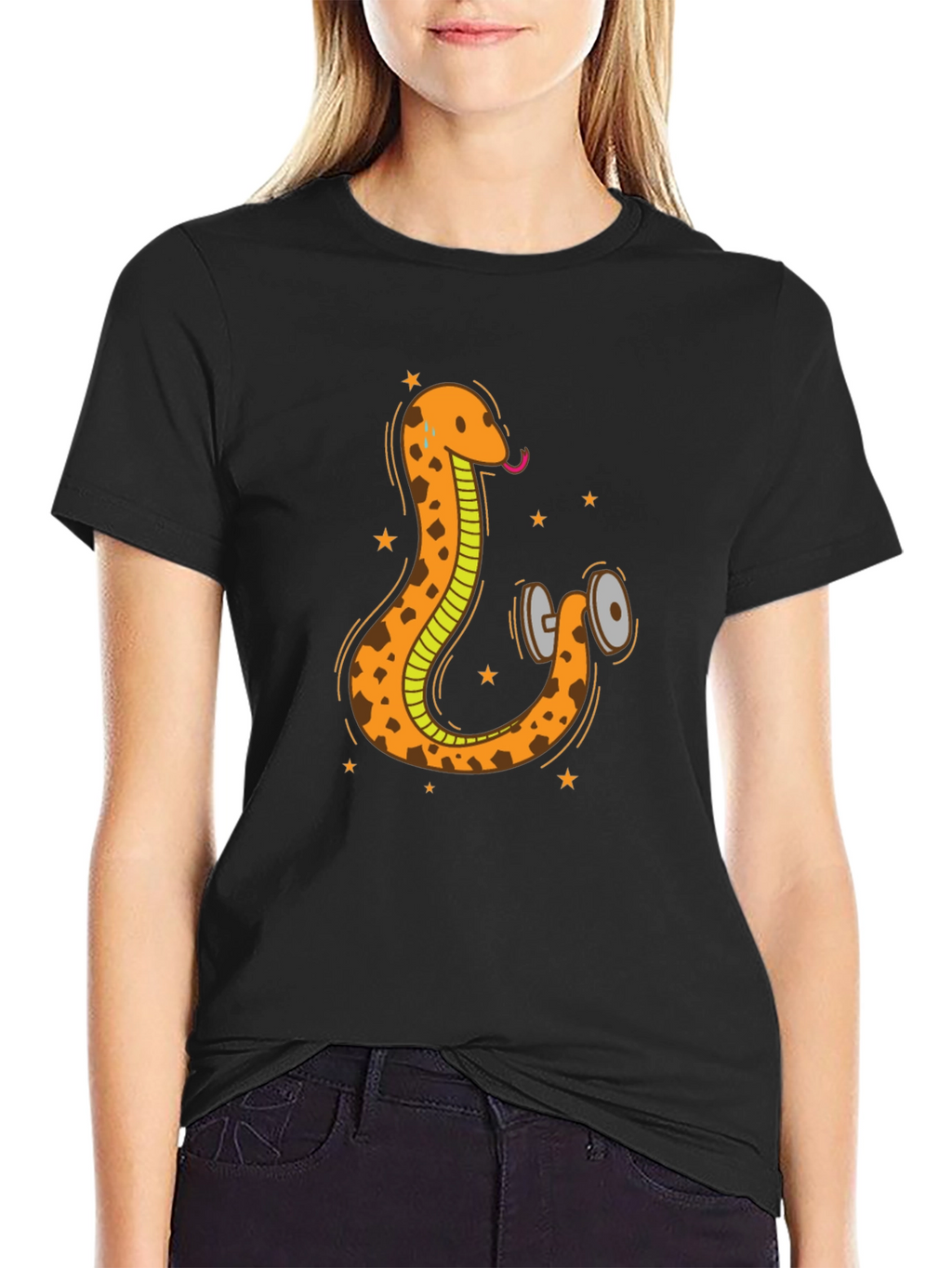 Snake Gym T-Shirt - Funny Workout Apparel