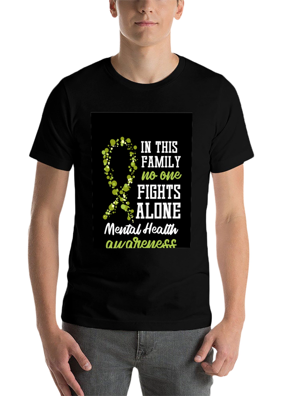 Mental Health Awareness Graphic T-Shirt