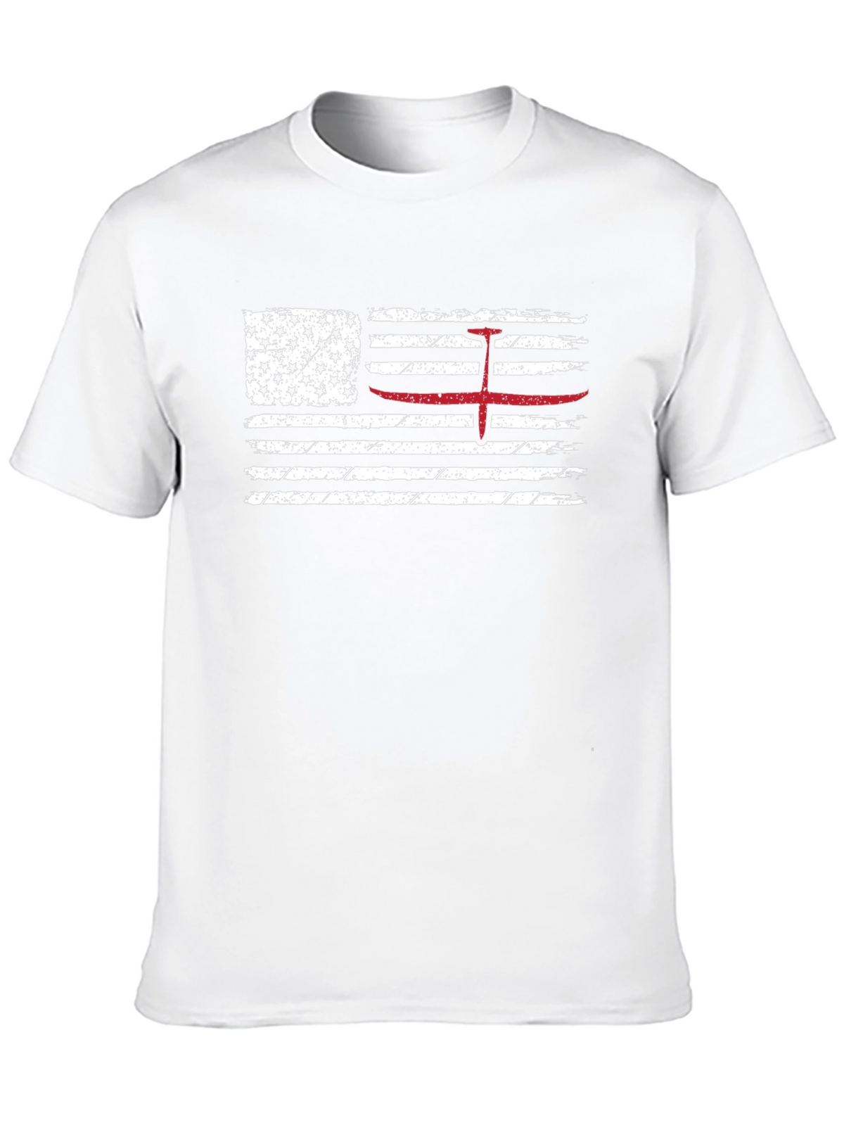 American Flag Red Glider Pilot T-Shirt