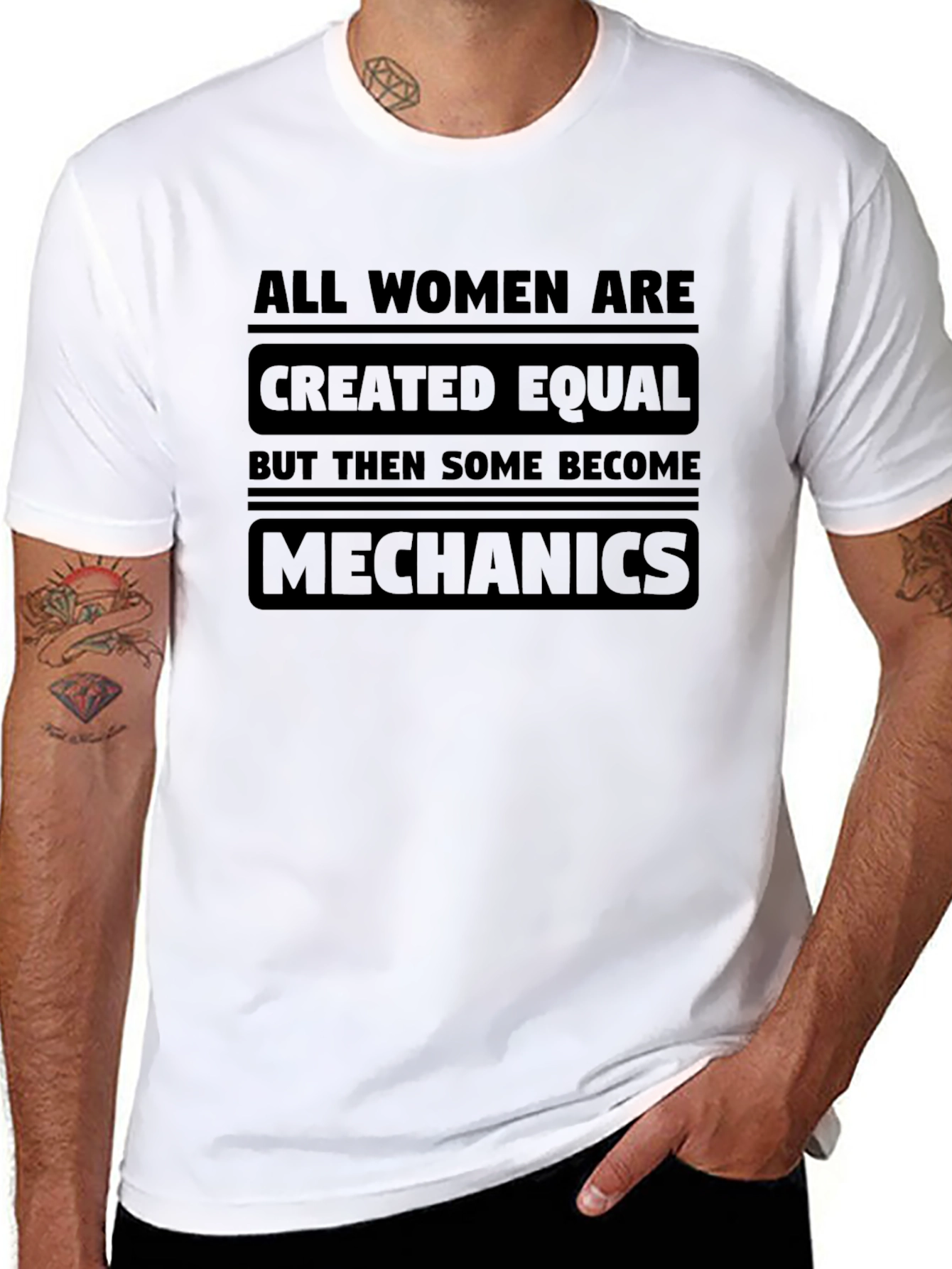All Women Mechanics Graphic Tee