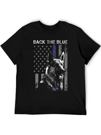 Back the Blue Dog T-Shirt