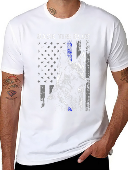 Back the Blue Dog T-Shirt