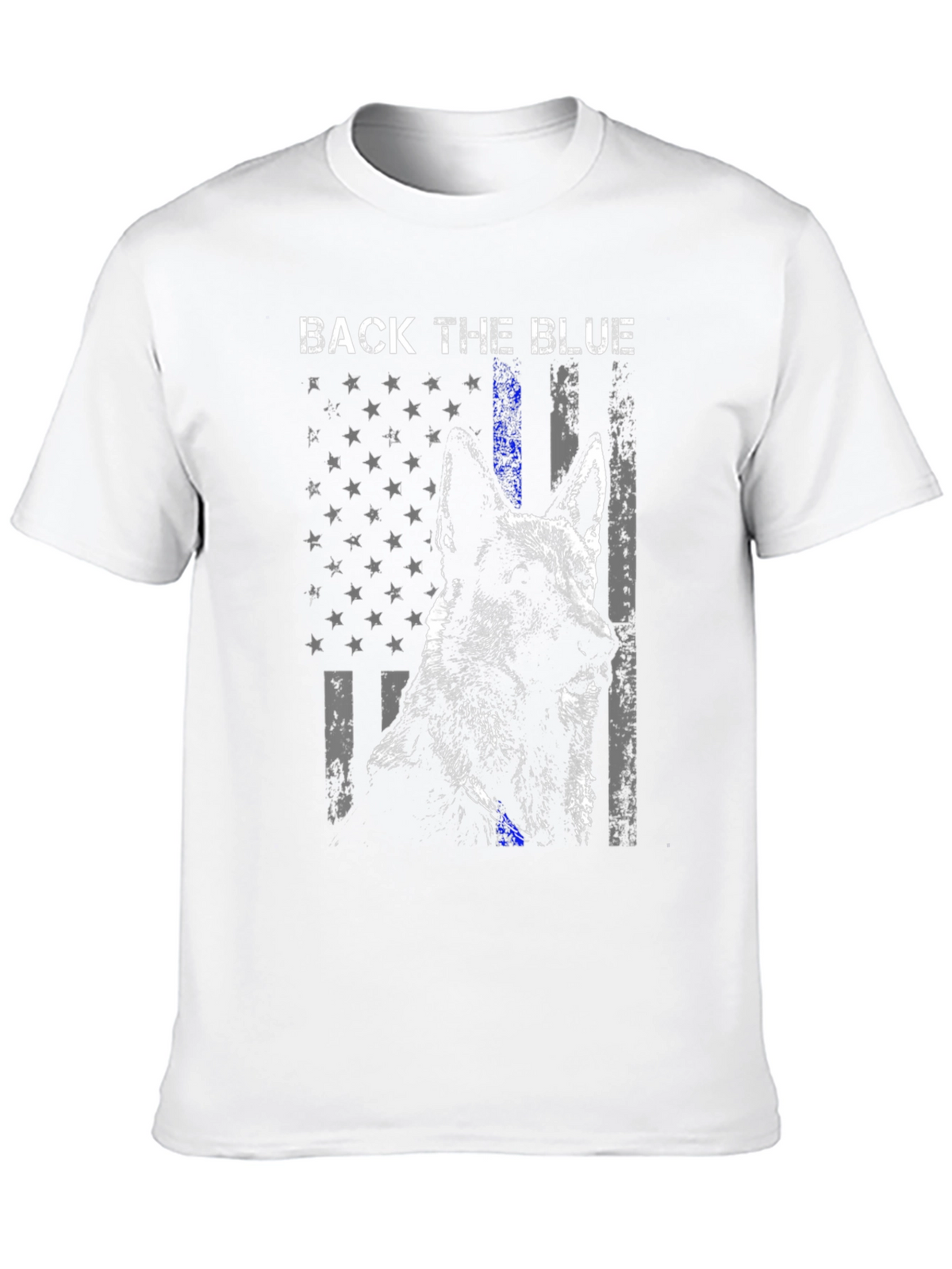 Back the Blue Dog T-Shirt