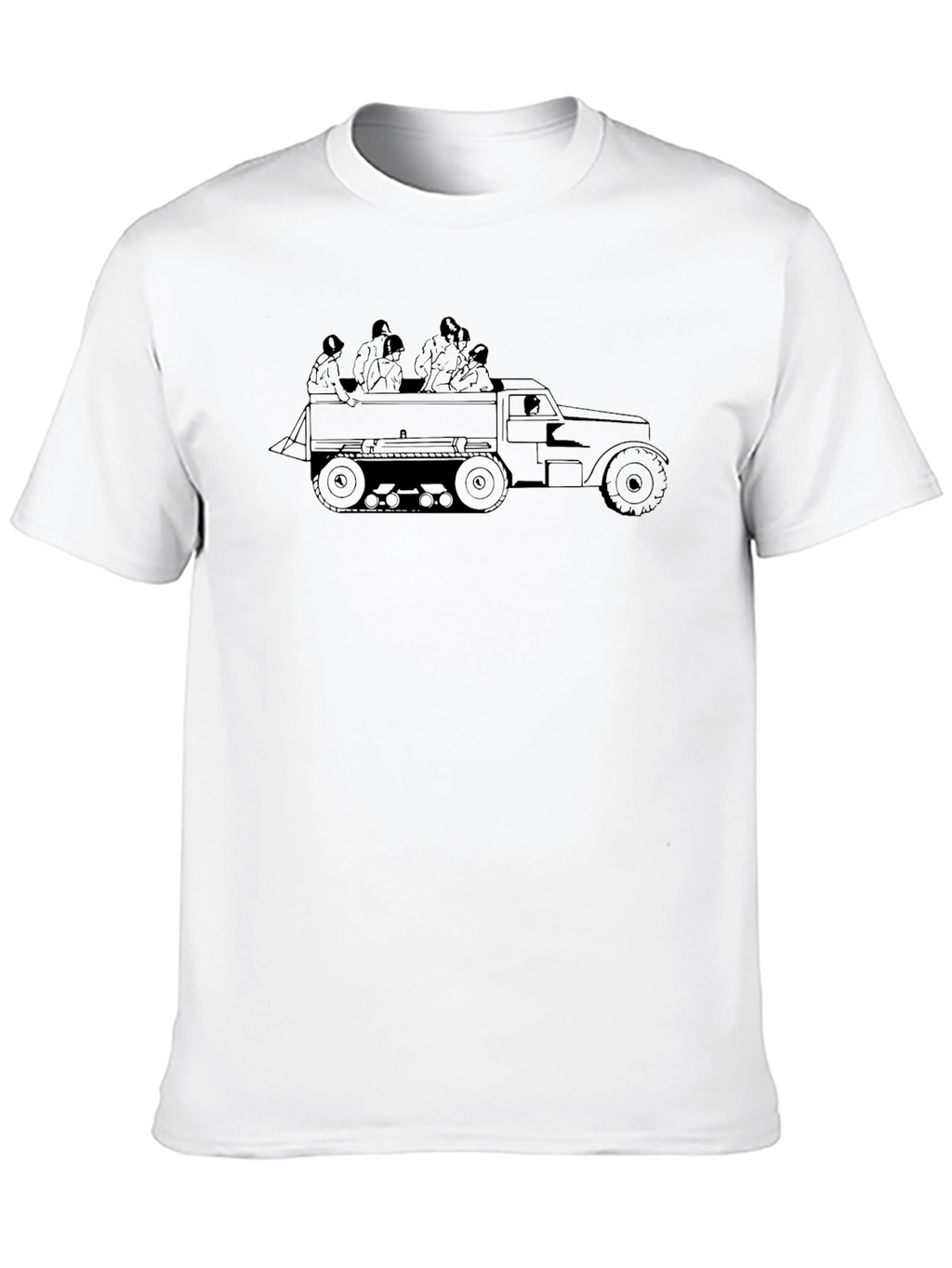 Military Vehicle Graphic T-Shirt